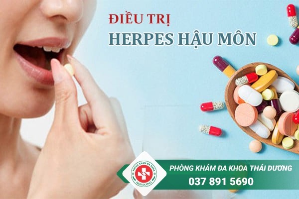Bệnh Herpes hậu môn thường được điều trị chủ yếu bằng thuốc 