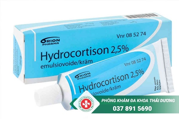 Thuốc bôi viêm bao quy đầu hydrocortisone được nhiều người sử dụng