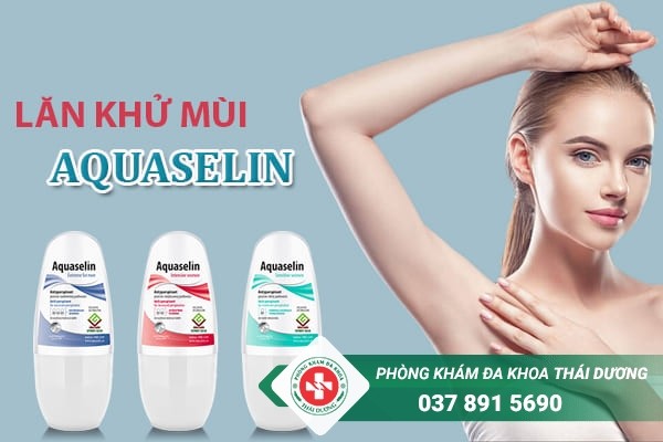 Lăn khử mùi Aquaselin là sản phẩm được sử dụng phổ biến để trị mùi hôi nách