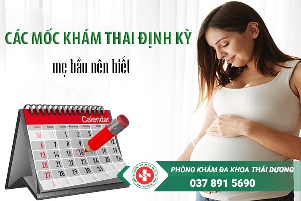 Mẹ bầu nên đi khám thai lịch hẹn của bác sĩ để đảm bảo có một thai kỳ khỏe mạnh